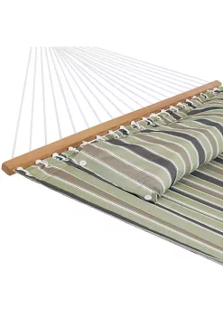 Brand new 🌟 Large Quilted Hammock with Spreader Bar and Pillow - Khaki Stripe by Sunnydaze Decor 🔥 10 Brand new 🌟 Large Quilted Hammock with Spreader Bar and Pillow - Khaki Stripe by Sunnydaze Decor 🔥 -Sunnydaze Decor Shop Belk 7778