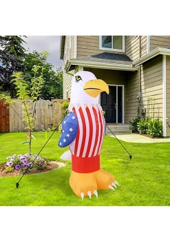 Outlet 😀 Sunnydaze Indoor/Outdoor Spirit the Patriotic Inflatable Eagle - 5-Foot by Sunnydaze Decor 🥰