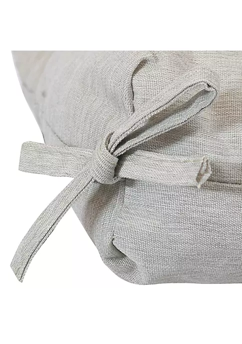 Flash Sale ๐ Indoor/Outdoor Olefin Tufted High-Back Chair Cushion - Gray by Sunnydaze Decor ๐ 5 Flash Sale ๐ Indoor/Outdoor Olefin Tufted High-Back Chair Cushion - Gray by Sunnydaze Decor ๐ - Image 3