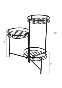 Best Sale 🥰 Black Iron Indoor/Outdoor 3-Tier Plant Stand - 22 in - Set of 2 by Sunnydaze Decor 🛒 12 Best Sale 🥰 Black Iron Indoor/Outdoor 3-Tier Plant Stand - 22 in - Set of 2 by Sunnydaze Decor 🛒 -Sunnydaze Decor Shop Belk 7894