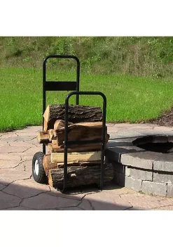 Coupon 😉 Powder-Coated Steel Log Cart Carrier and Storage Rack with Wheels by Sunnydaze Decor 👏 -Sunnydaze Decor Shop Belk 7901