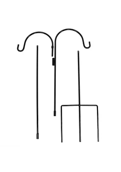 Top 10 😀 Black Steel Hanging Double Shepherd Hooks - 84 in - Set of 2 by Sunnydaze Decor 🥰 9 Top 10 😀 Black Steel Hanging Double Shepherd Hooks - 84 in - Set of 2 by Sunnydaze Decor 🥰 -Sunnydaze Decor Shop Belk 7912