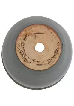 Budget 🎉 Sunnydaze Chalet Ceramic Indoor/Outdoor Planter - Gray - 9-Inch - Set of 2 by Sunnydaze Decor ✔️ -Sunnydaze Decor Shop Belk 7999