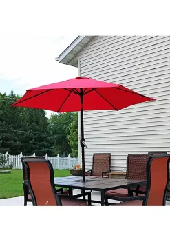 Buy 🛒 7.5 ft Aluminum Patio Umbrella with Tilt and Crank - Red by Sunnydaze Decor 🥰 -Sunnydaze Decor Shop Belk 8013