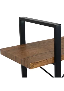 Best Sale ✔️ 5-Tier Industrial Open-Shelf Bookshelf - Teak by Sunnydaze Decor 😀 -Sunnydaze Decor Shop Belk 803