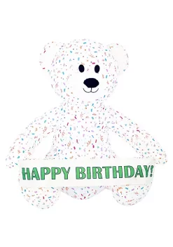 Cheap 😀 Sprinkles the Celebration Bear Inflatable Yard Decoration - 6 ft by Sunnydaze Decor 😉 -Sunnydaze Decor Shop Belk 8071