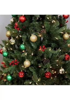 Hot Sale ๐ Holly Jolly 50-Piece Assorted โ Christmas Ornament Set - 2.25 in by Sunnydaze Decor ๐