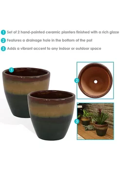 Cheapest ๐ Sunnydaze Resort Ceramic Indoor/Outdoor Planter - Forest Lake Green - 8-Inch - Set of 2 by Sunnydaze Decor ๐ 11 Cheapest ๐ Sunnydaze Resort Ceramic Indoor/Outdoor Planter - Forest Lake Green - 8-Inch - Set of 2 by Sunnydaze Decor ๐ -Sunnydaze Decor Shop Belk 8149