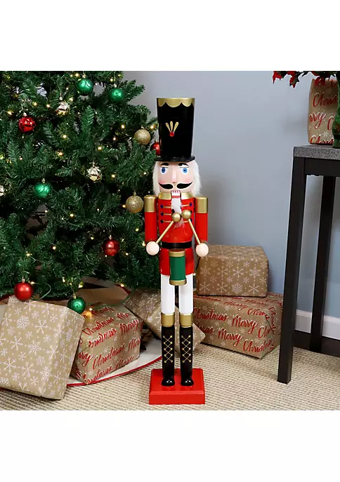 New 🌟 Noah the Harmonious Indoor 🎄 Christmas Nutcracker Statue - 35.75 in by Sunnydaze Decor 🤩 3 New 🌟 Noah the Harmonious Indoor 🎄 Christmas Nutcracker Statue - 35.75 in by Sunnydaze Decor 🤩