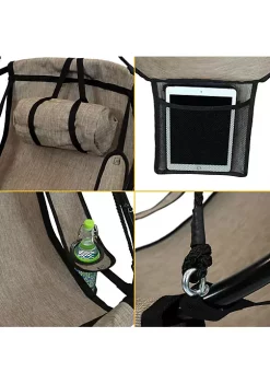 New ๐ Sunnydaze Hanging Hammock Camping Chair - Drink Holder and Footrest - Beige by Sunnydaze Decor ๐ 9 New ๐ Sunnydaze Hanging Hammock Camping Chair - Drink Holder and Footrest - Beige by Sunnydaze Decor ๐ -Sunnydaze Decor Shop Belk 8188