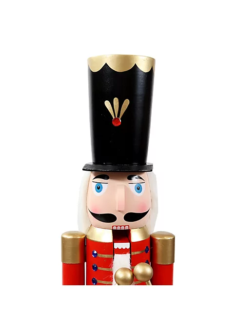 New 🌟 Noah the Harmonious Indoor 🎄 Christmas Nutcracker Statue - 35.75 in by Sunnydaze Decor 🤩 5 New 🌟 Noah the Harmonious Indoor 🎄 Christmas Nutcracker Statue - 35.75 in by Sunnydaze Decor 🤩 - Image 3