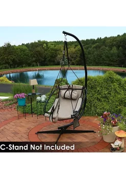 New ๐ Sunnydaze Hanging Hammock Camping Chair - Drink Holder and Footrest - Beige by Sunnydaze Decor ๐ 11 New ๐ Sunnydaze Hanging Hammock Camping Chair - Drink Holder and Footrest - Beige by Sunnydaze Decor ๐ -Sunnydaze Decor Shop Belk 8190