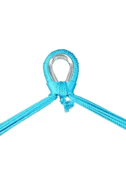 Cheap ✨ Extra Large Polyester Rope Hammock Chair and Spreader Bar - Sky by Sunnydaze Decor 👍 -Sunnydaze Decor Shop Belk 8273