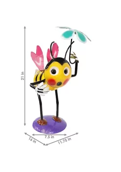 Buy ❤️ Bee-atrice Indoor/Outdoor Metal Art Statue - 21 in - Set of 2 by Sunnydaze Decor ⭐ -Sunnydaze Decor Shop Belk 8279