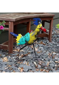 Best reviews of ⭐ Sunnydaze Indoor/Outdoor Metal Ace Roadrunner Yard Art Statue - 12-Inch by Sunnydaze Decor ⌛