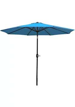 Hot Sale 🤩 9 ft Aluminum Patio Umbrella with Tilt and Crank - Turquoise by Sunnydaze Decor 🤩 9 Hot Sale 🤩 9 ft Aluminum Patio Umbrella with Tilt and Crank - Turquoise by Sunnydaze Decor 🤩 -Sunnydaze Decor Shop Belk 8293
