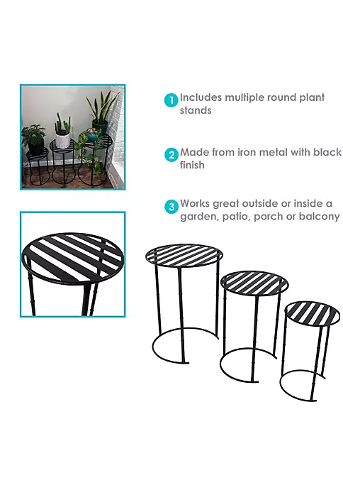 Best reviews of ๐ฏ Sunnydaze Modern Indoor/Outdoor Nesting Plant Stands - Set of 3 by Sunnydaze Decor ๐ 6 Best reviews of ๐ฏ Sunnydaze Modern Indoor/Outdoor Nesting Plant Stands - Set of 3 by Sunnydaze Decor ๐ - Image 4