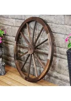 Outlet ๐ Wagon Wheel Indoor/Outdoor Statue - 29 in - Natural by Sunnydaze Decor ๐คฉ 11 Outlet ๐ Wagon Wheel Indoor/Outdoor Statue - 29 in - Natural by Sunnydaze Decor ๐คฉ -Sunnydaze Decor Shop Belk 8312