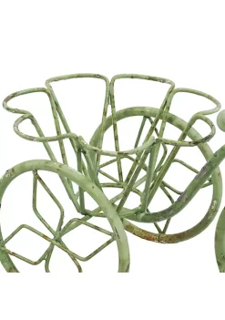Wholesale ⌛ Sunnydaze Indoor/Outdoor Metal Tricycle Standing Planter Basket - 12-Inch - Green by Sunnydaze Decor 🤩 -Sunnydaze Decor Shop Belk 8357