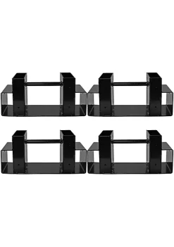 Flash Sale 🌟 Powder-Coated Steel Adjustable Log Storage Brackets - Set of 2 by Sunnydaze Decor 😉 9 Flash Sale 🌟 Powder-Coated Steel Adjustable Log Storage Brackets - Set of 2 by Sunnydaze Decor 😉 -Sunnydaze Decor Shop Belk 8362