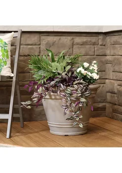 Best deal ๐ 20 in Franklin Polyresin Planter with UV-Resistant Finish - Beige by Sunnydaze Decor ๐ฅ