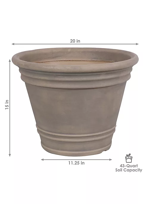 Best deal ๐ 20 in Franklin Polyresin Planter with UV-Resistant Finish - Beige by Sunnydaze Decor ๐ฅ 7 Best deal ๐ 20 in Franklin Polyresin Planter with UV-Resistant Finish - Beige by Sunnydaze Decor ๐ฅ - Image 5
