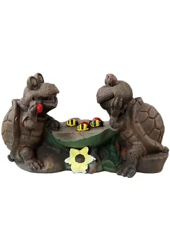 Promo ✨ Tic Tac Toe Turtles Garden Statue by Sunnydaze Decor 👏 -Sunnydaze Decor Shop Belk 8500