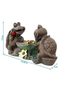 Promo ✨ Tic Tac Toe Turtles Garden Statue by Sunnydaze Decor 👏 -Sunnydaze Decor Shop Belk 8503