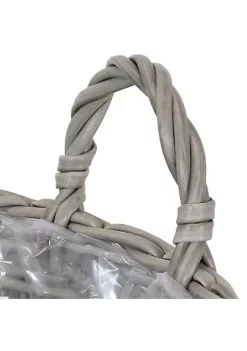 New 🥰 Sunnydaze Rectangle Polyrattan Basket Planter with Handles - Set of 2 by Sunnydaze Decor 🥰 -Sunnydaze Decor Shop Belk 8507