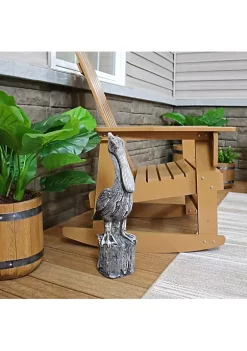 Flash Sale 🔔 Pelican Perch Outdoor Polystone Garden Statue - 22 in by Sunnydaze Decor 🛒