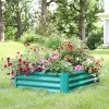 Cheapest 💯 Sunnydaze Powder-Coated Steel Raised Garden Bed - 47-Inch Rectangle - Green by Sunnydaze Decor ⭐ -Sunnydaze Decor Shop Belk 8540