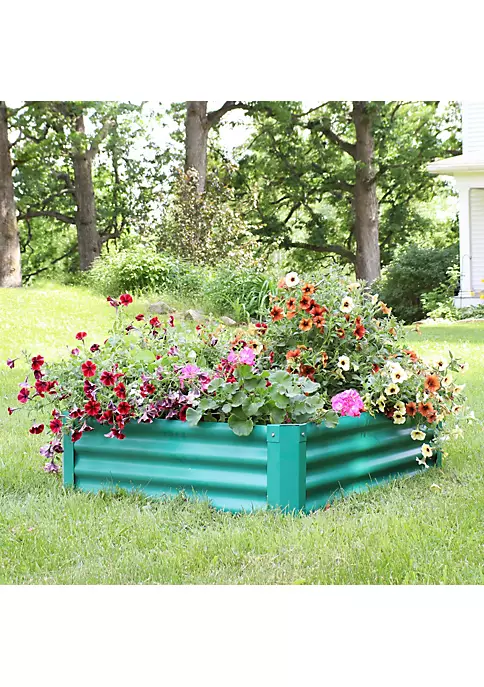 Cheapest ๐ฏ Sunnydaze Powder-Coated Steel Raised Garden Bed - 47-Inch Rectangle - Green by Sunnydaze Decor โญ 7 Cheapest ๐ฏ Sunnydaze Powder-Coated Steel Raised Garden Bed - 47-Inch Rectangle - Green by Sunnydaze Decor โญ - Image 5