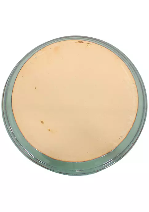 Discount ✔️ 12 in Glazed Ceramic Flower Pot/Plant Saucer - Seafoam - Set of 2 by Sunnydaze Decor ✨ 5 Discount ✔️ 12 in Glazed Ceramic Flower Pot/Plant Saucer - Seafoam - Set of 2 by Sunnydaze Decor ✨ - Image 3