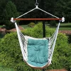 Budget 🥰 Polyester Fabric Victorian Hammock Chair with Cushion - Sea Grass by Sunnydaze Decor 🎁 -Sunnydaze Decor Shop Belk 8620