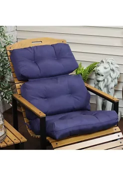 Budget ๐ Indoor/Outdoor Olefin Tufted High-Back Chair Cushion - Blue by Sunnydaze Decor ๐ 13 Budget ๐ Indoor/Outdoor Olefin Tufted High-Back Chair Cushion - Blue by Sunnydaze Decor ๐ -Sunnydaze Decor Shop Belk 867
