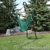 Promo 🔥 Sunnydaze Hanging Caribbean XL Hammock Chair - Green by Sunnydaze Decor ❤️ -Sunnydaze Decor Shop Belk 8708