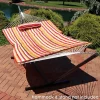 Budget ❤️ Sunnydaze Quilted Hammock Pad and Pillow Set - Tropical Orange by Sunnydaze Decor 😀