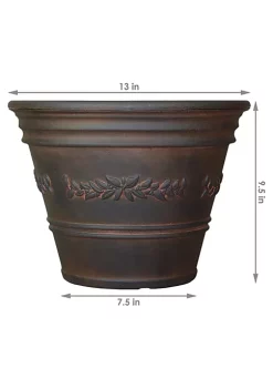 Best Pirce ๐ 13 in Laurel Dual-Wall Polyresin Planter - Rust - Set of 2 by Sunnydaze Decor ๐ 12 Best Pirce ๐ 13 in Laurel Dual-Wall Polyresin Planter - Rust - Set of 2 by Sunnydaze Decor ๐ -Sunnydaze Decor Shop Belk 8809