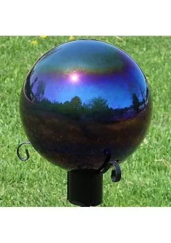 Outlet 😀 Mirrored Glass Gazing Globe - 10 in - Rainbow by Sunnydaze Decor ⭐ -Sunnydaze Decor Shop Belk 8971