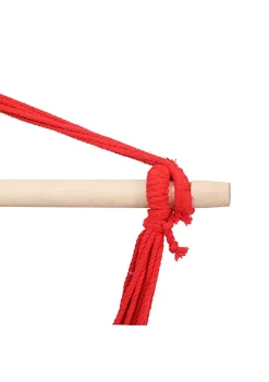 Budget ✔️ Cotton/Polyester Hammock Chair with Double Cushions - Sunset by Sunnydaze Decor 🤩 -Sunnydaze Decor Shop Belk 9076