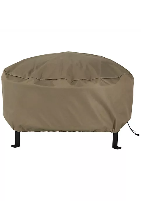 Promo ๐ 60 in Heavy-Duty Polyester Round Outdoor Fire Pit Cover - Khaki by Sunnydaze Decor โญ 4 Promo ๐ 60 in Heavy-Duty Polyester Round Outdoor Fire Pit Cover - Khaki by Sunnydaze Decor โญ - Image 2