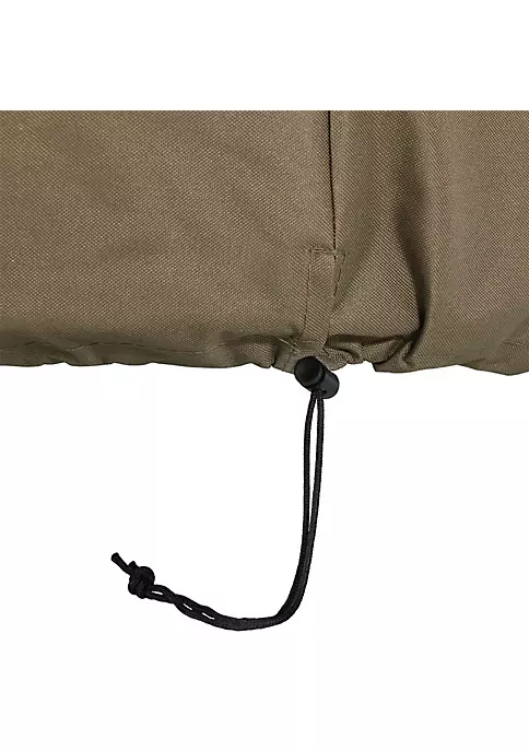 Promo ๐ 60 in Heavy-Duty Polyester Round Outdoor Fire Pit Cover - Khaki by Sunnydaze Decor โญ 5 Promo ๐ 60 in Heavy-Duty Polyester Round Outdoor Fire Pit Cover - Khaki by Sunnydaze Decor โญ - Image 3
