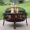 Best reviews of ⌛ Sunnydaze Pheasant Hunting Fire Pit with Spark Screen - 30-Inch by Sunnydaze Decor 🧨 -Sunnydaze Decor Shop Belk 915