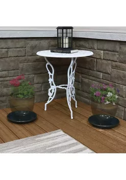 Cheap 😍 9 in Ceramic Flower Pot/Plant Saucer - Dark Green - Set of 2 by Sunnydaze Decor ✨