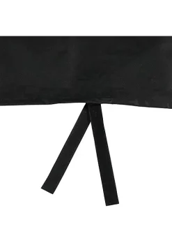 Hot Sale 😍 48 in Heavy-Duty Polyester Firewood Log Hoop Rack Cover - Black by Sunnydaze Decor 🎉 -Sunnydaze Decor Shop Belk 9225