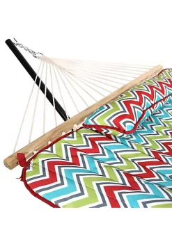 Discount 😀 2-Person Rope Hammock with Steel Stand and Pad/Pillow - Multi by Sunnydaze Decor ⭐ -Sunnydaze Decor Shop Belk 93