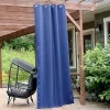 Flash Sale 🌟 Outdoor Blackout Curtain Panel - Blue - 52 in x 108 in by Sunnydaze Decor ✨