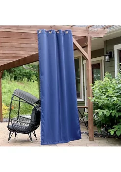 Flash Sale 🌟 Outdoor Blackout Curtain Panel - Blue - 52 in x 108 in by Sunnydaze Decor ✨
