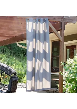 Best Sale 💯 Simple Outdoor Curtain Panel - Gray - 52 in x 84 in by Sunnydaze Decor 🌟 -Sunnydaze Decor Shop Belk 9322