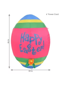 Hot Sale 😍 Sunnydaze Easter Egg Inflatable Decoration by Sunnydaze Decor 🧨 -Sunnydaze Decor Shop Belk 9345